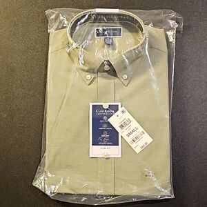 Club Room Performance 4-way stretch slim fit  dress shirt